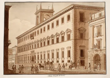 Le Palazzo Ruspoli al Corso, 1833